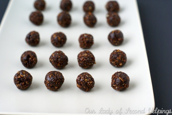 Spiced Date Bites - made with Mejool dates and crunchy cereal
